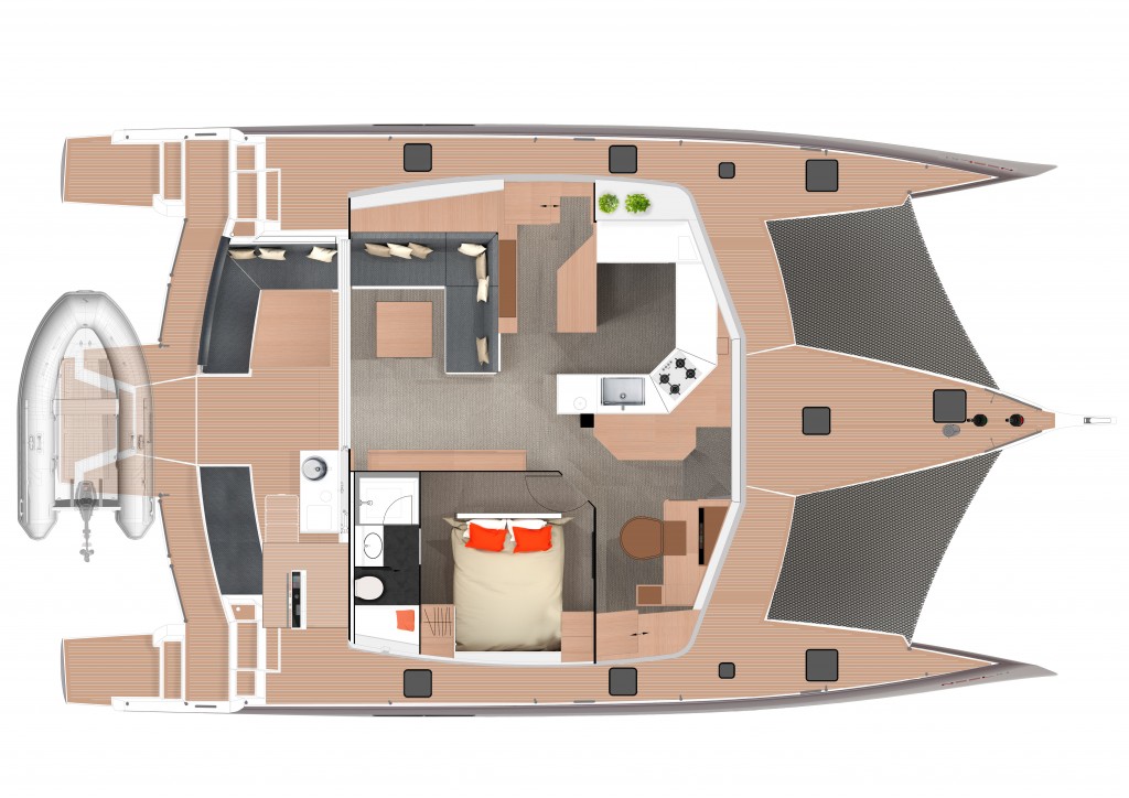 Layout upper level